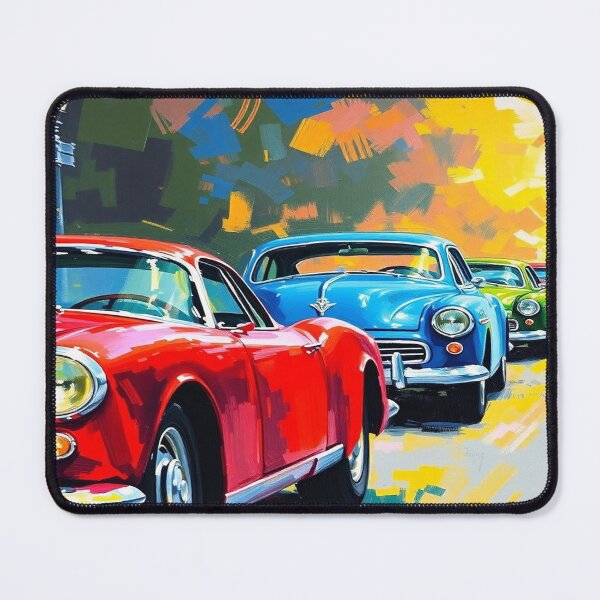 Item preview, A classic oil painting of cars4 designed and sold by Zoa220.