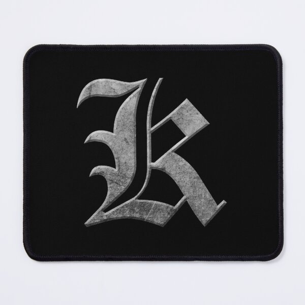 Item preview, Capital Letter K - Worn Stone Effect Gothic Blackletter Script / Old English Font designed and sold by STUDIO-72.