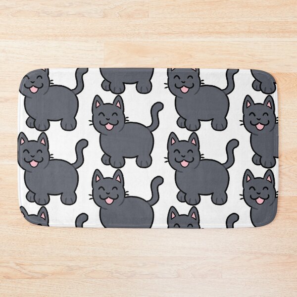 Item preview, Silly Dark Blue Gray Cat designed and sold by ZorriSparkles.