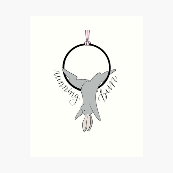 Item preview, lyra bunny - running bun (running man) designed and sold by emmalinghwei.