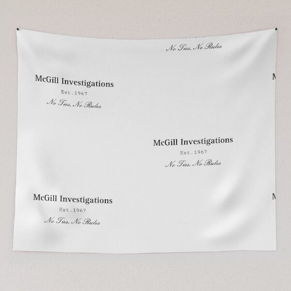 Item preview, McGill Investigations designed and sold by AndrozaniDesigns.