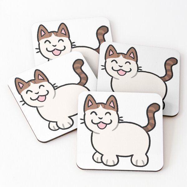 Item preview, Silly Cinnamon and White Van Brown Mackeral Tabby Cat designed and sold by ZorriSparkles.