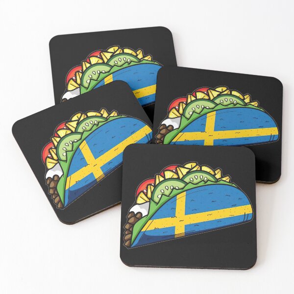 Item preview, Swedish Tacos Design | Scandinavian Mexican Fusion Art | Funny Taco Lover Gift Idea designed and sold by kanjxtan.