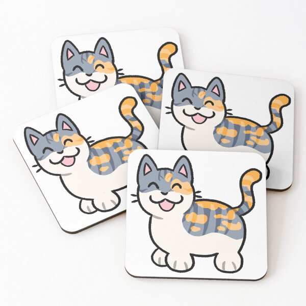 Item preview, Silly Blue Dilute Mackeral Torbie Cat designed and sold by ZorriSparkles.