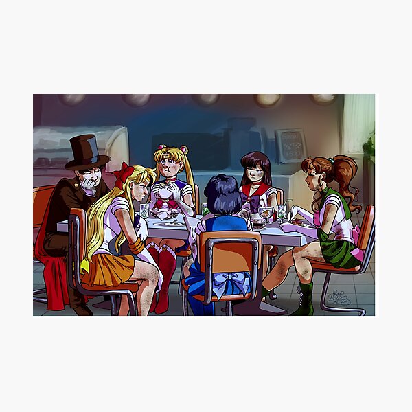 Sailor Senshi Shawarma Special Photographic Print