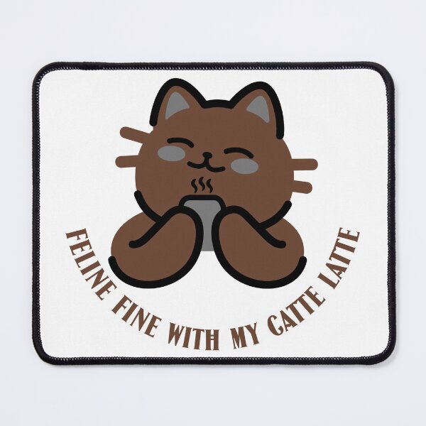 Item preview, Feline fine with my catte latte designed and sold by Tees16.