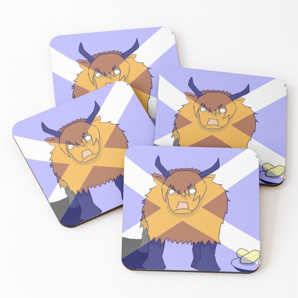 Item preview, Aberdeen Angus & Shortbread - Scottish Crossover with a Playful Twist designed and sold by RedEyeWolf.