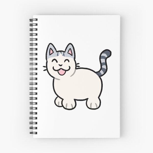 Item preview, Silly Silver and White Van Mackeral Tabby Cat designed and sold by ZorriSparkles.