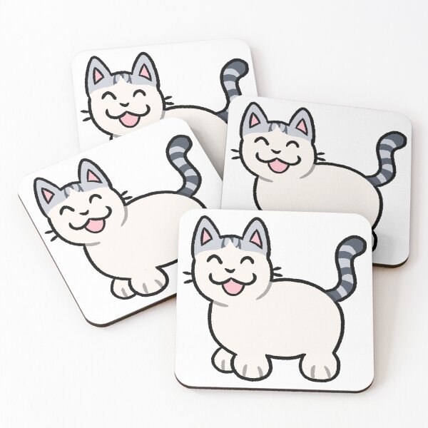 Item preview, Silly Silver and White Van Mackeral Tabby Cat designed and sold by ZorriSparkles.