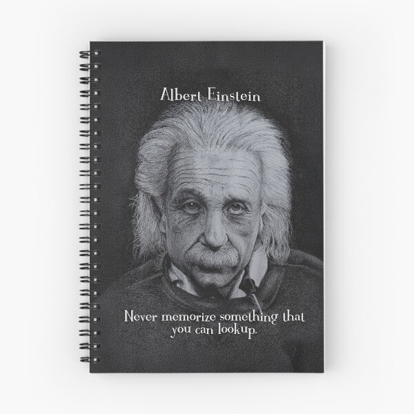Item preview, Albert Einstein portrait in black and white with quote designed and sold by blindphotog.