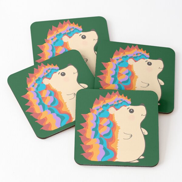 Item preview, Rainbow hedgehog designed and sold by glowvim.