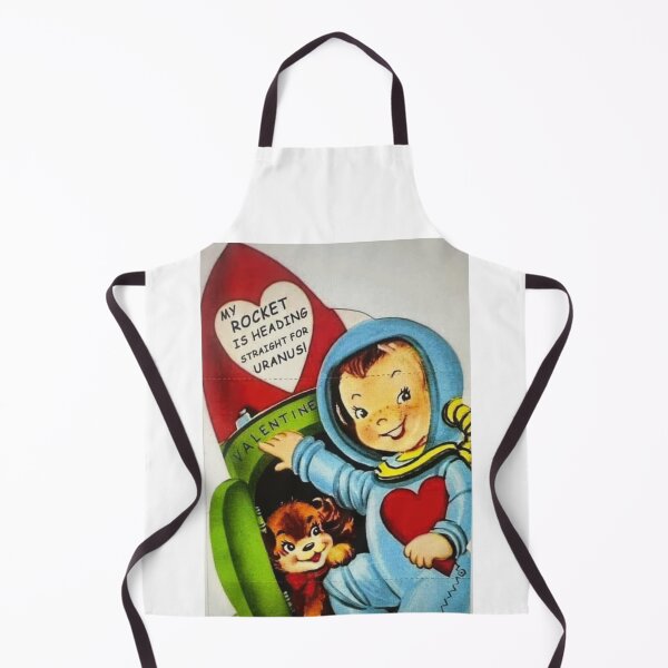 Item preview, Naughty Vintage Valentine My Rocket is headed to Uranus designed and sold by TheButchQueen.