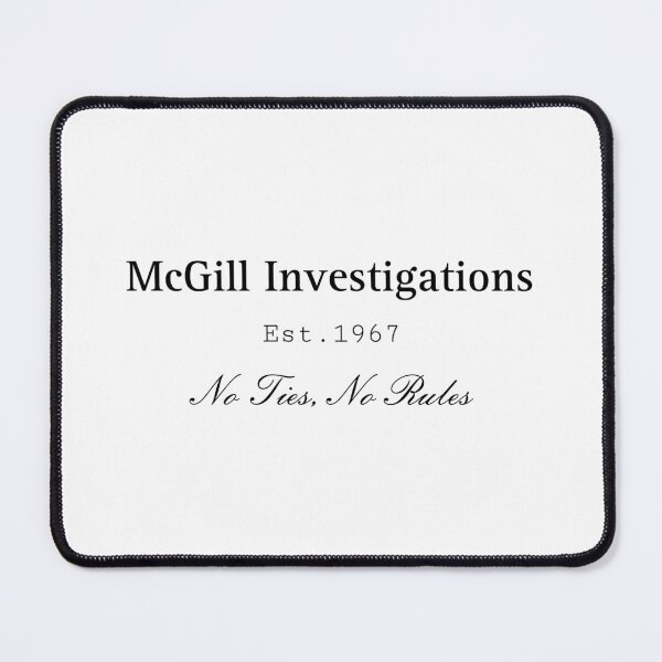 Item preview, McGill Investigations designed and sold by AndrozaniDesigns.