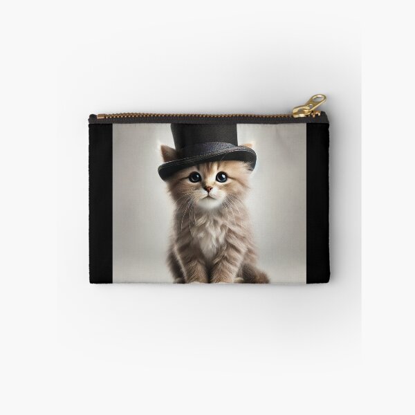 Item preview, Kitten in a Top Hat designed and sold by camelCased.