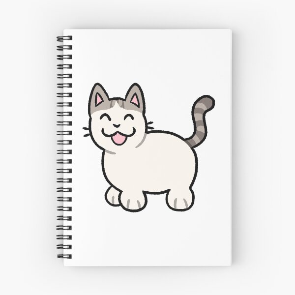 Item preview, Silly Lilac Gray and White Van Tabby Cat designed and sold by ZorriSparkles.