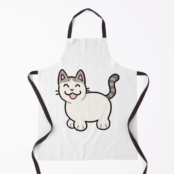 Item preview, Silly Lilac Gray and White Van Tabby Cat designed and sold by ZorriSparkles.