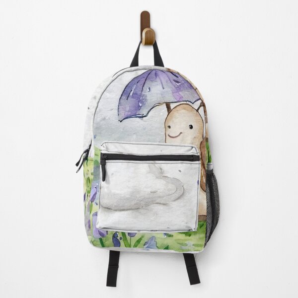 Item preview, Whimsical Snail Enjoys a Rainstorm designed and sold by Niko Pantele.