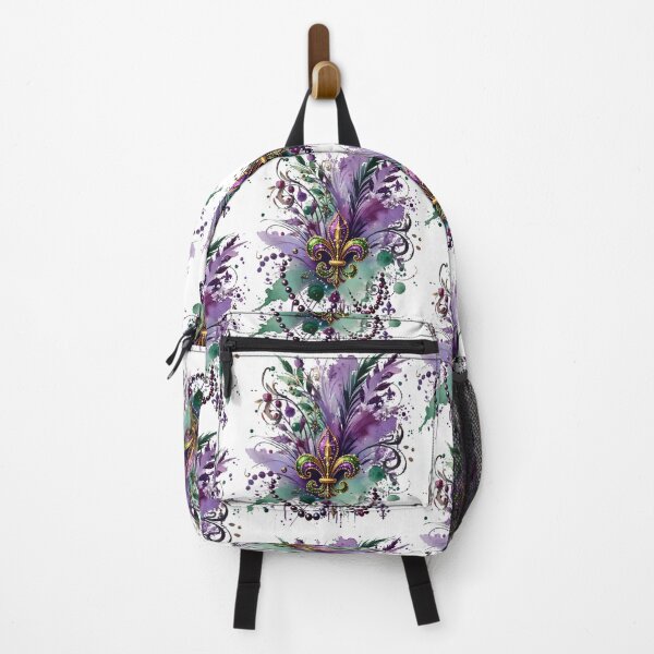 Aperçu de l'œuvre Bouquet de fleurs de lys du Mardi Gras créée et vendue par Eclectic Monkey.