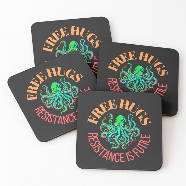 Item preview, Free Hugs—From Your New Overlord! designed and sold by Sanctum Icons.