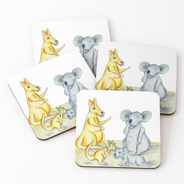 Item preview, Kangaroo and Koala Buddies designed and sold by Marian Hayes.