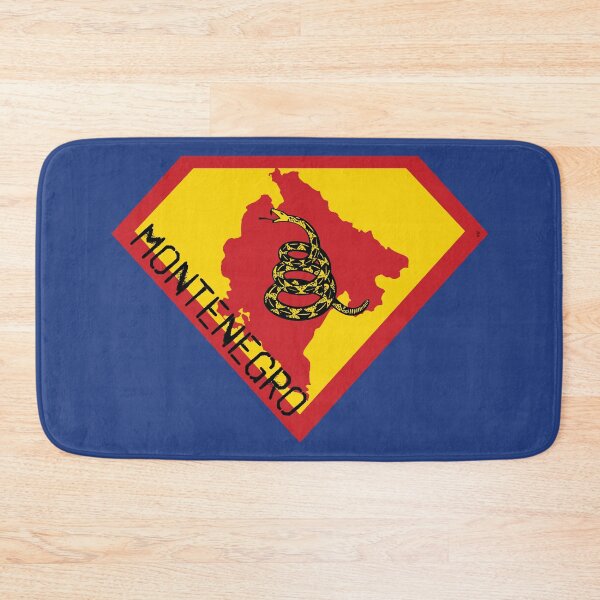 Item preview, MONTENEGRO SHIELD - Freedom Is The Superpower -  Gadsden Snake Flag - Dont Tread On Me SUPERHERO spellout design designed and sold by pelagio.