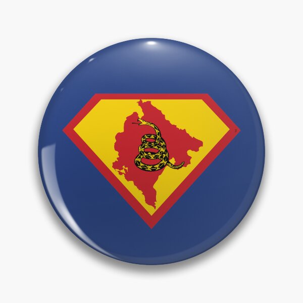 Item preview, MONTENEGRO SHIELD - Freedom Is The Superpower -  Gadsden Snake Flag - Dont Tread On Me SUPERHERO design designed and sold by pelagio.