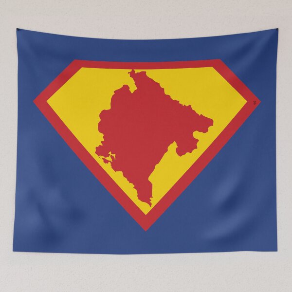 Item preview, SUPER MONTENEGRO SHIELD - Freedom Is The Superpower -  Gadsden Snake Flag - Dont Tread On Me SUPERHERO   design designed and sold by pelagio.