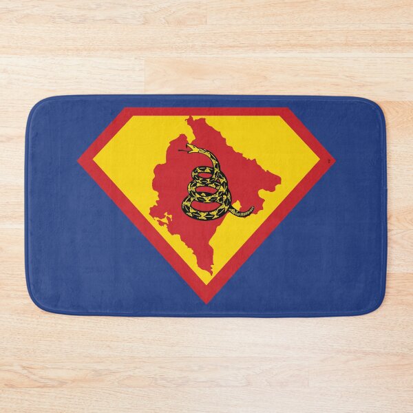 Item preview, MONTENEGRO SHIELD - Freedom Is The Superpower -  Gadsden Snake Flag - Dont Tread On Me SUPERHERO design designed and sold by pelagio.