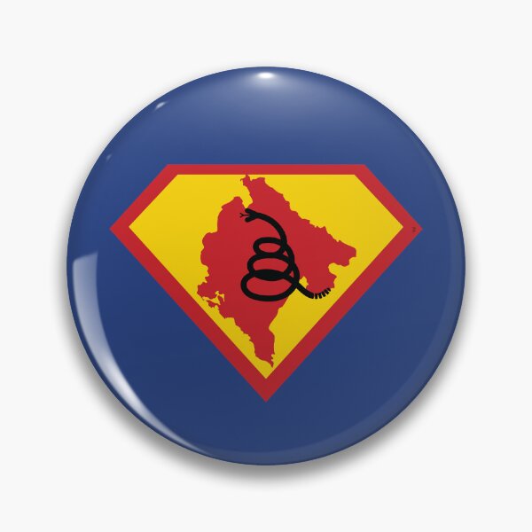 Item preview, MONTENEGRO SHIELD - Freedom Is The Superpower - Modern Gadsden Snake Flag - Dont Tread On Me SUPERHERO design designed and sold by pelagio.