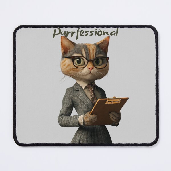 Item preview, Professional She Cat Businesswoman designed and sold by anettfaye.