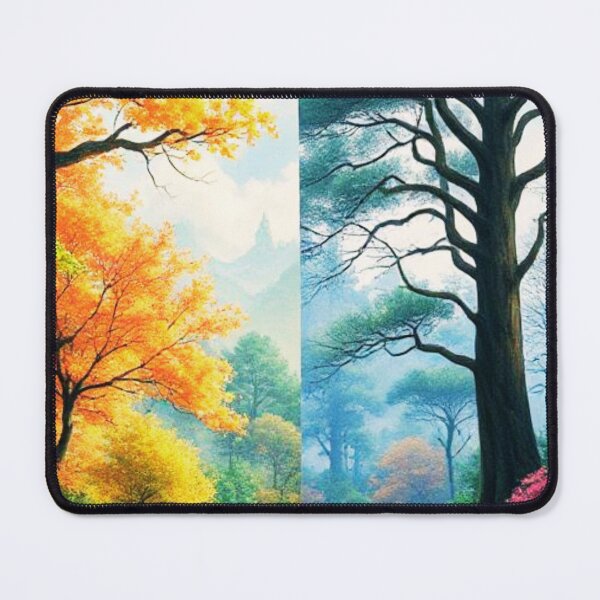 Item preview, Fangorn Forest,Old Forest.Spring and Autumn tree Poster . designed and sold by ciyou.