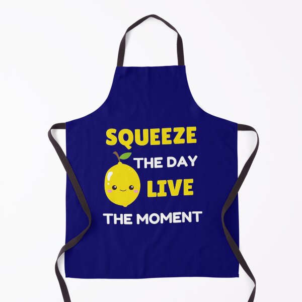 Item preview, Squeeze The Day Live The Moment Happy Kawaii Lemon Anime designed and sold by StudioTina.