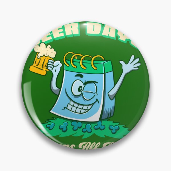 Item preview, Lucky Drunk Calendar – Irish Beer Celebration designed and sold by ImaginarStore.