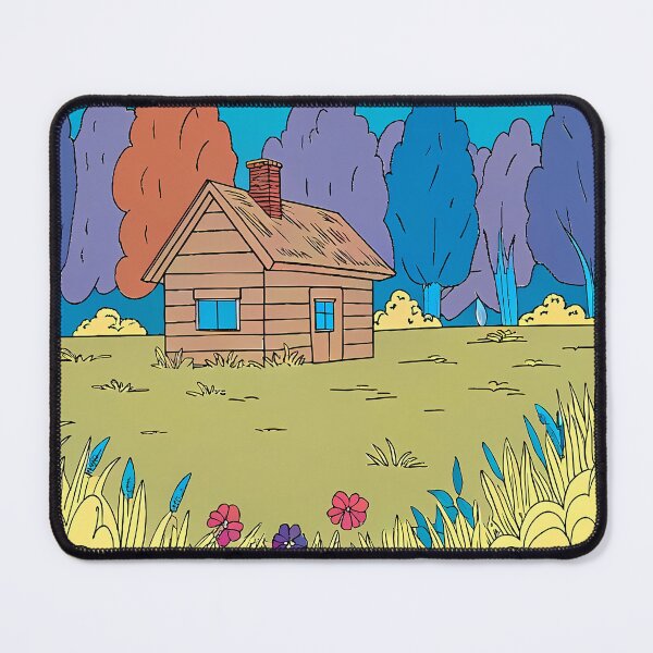 Item preview, Beauty Cabins Serene Landscape Nature Woodhouse Rural Forest designed and sold by ART ATTACK ZONE.