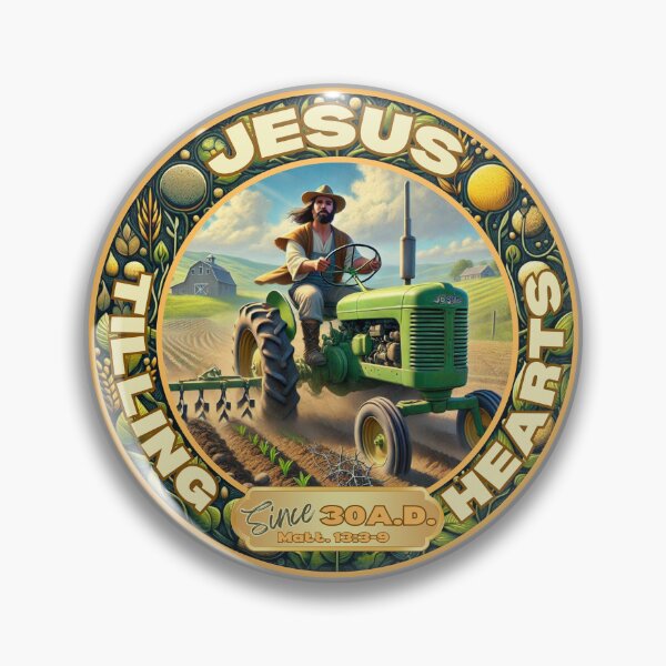 Item preview, Deere Jesus designed and sold by Anchored-Arts.