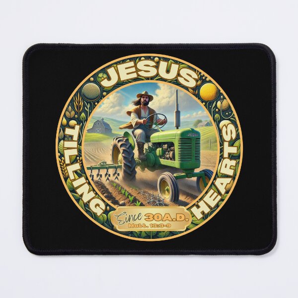 Item preview, Deere Jesus designed and sold by Anchored-Arts.