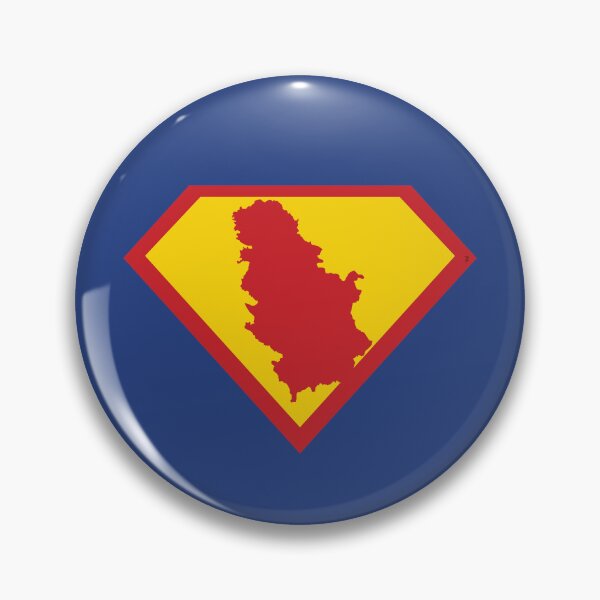 Item preview, SUPER SERBIA SHIELD - Freedom Is The Superpower -   SUPERHERO design designed and sold by pelagio.