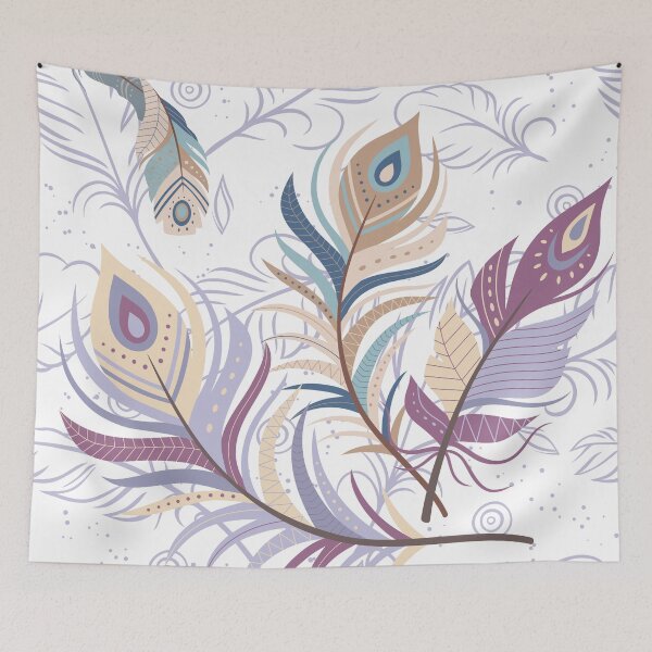 Item preview, Pretty Feathers designed and sold by TurquoiseBird.