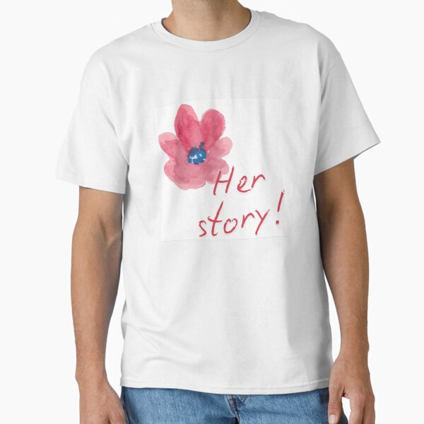 Vista previa del artículo con la obra «Su historia», diseñado y vendido por stylealady.
