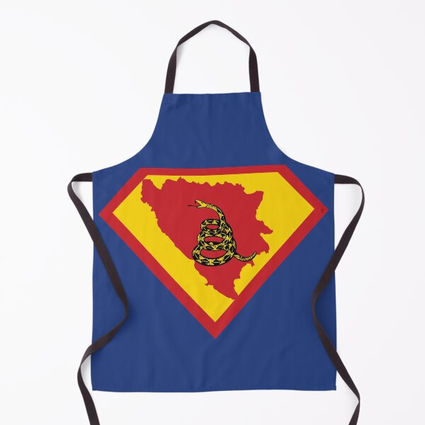 Item preview, BOSNIA AND HERZEGOVINA SHIELD - Freedom Is The Superpower - Gadsden Snake Flag - Dont Tread On Me SUPERHERO design designed and sold by pelagio.