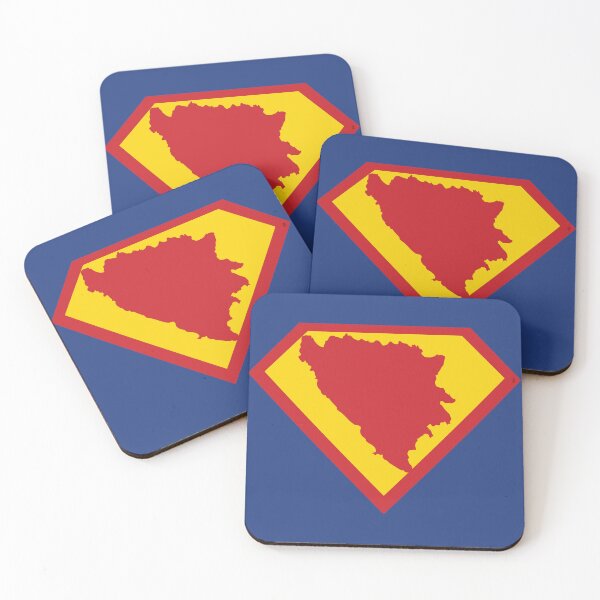 Item preview, SUPER BOSNIA AND HERZEGOVINA SHIELD - Freedom Is The Superpower -  Gadsden Snake Flag - Dont Tread On Me SUPERHERO  design designed and sold by pelagio.