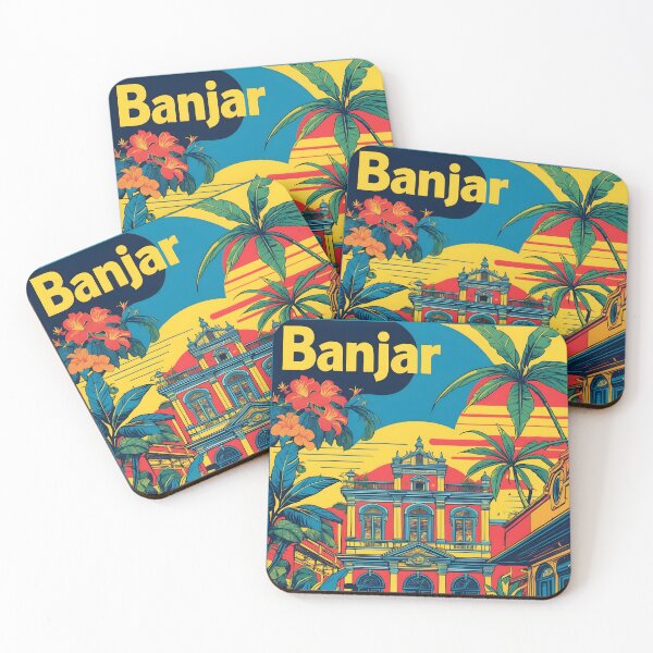 Item preview, Banjar Indonesia Vintage Viajes Turismo designed and sold by TravelersGems.