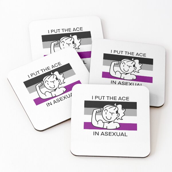 Item preview, I Put The Ace In Asexual designed and sold by keshkolours.