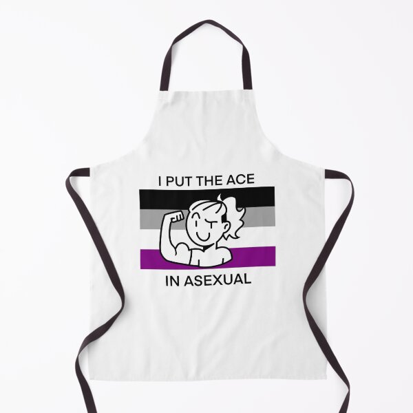 Item preview, I Put The Ace In Asexual designed and sold by keshkolours.