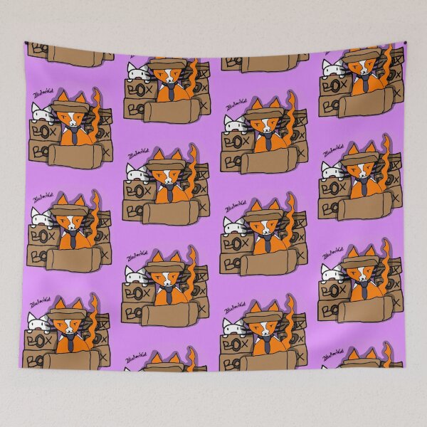 Item preview, Box Cat Boss designed and sold by BluePhoenixCat.