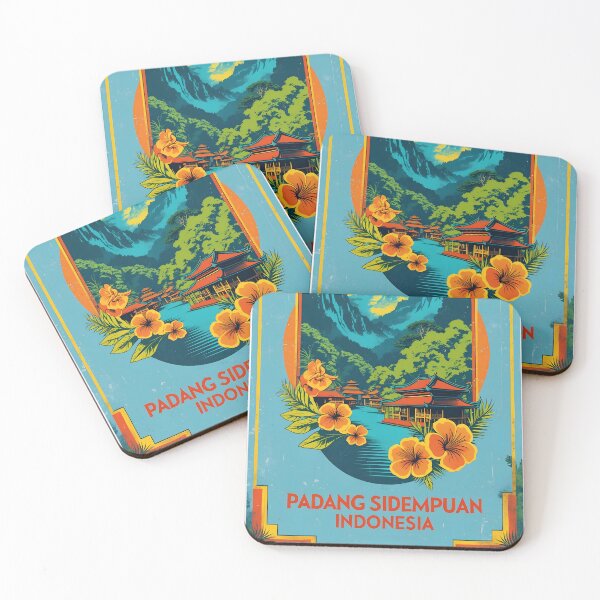 Item preview, Padang Sidempuan Indonesia Vintage Travel Tourism designed and sold by TravelersGems.