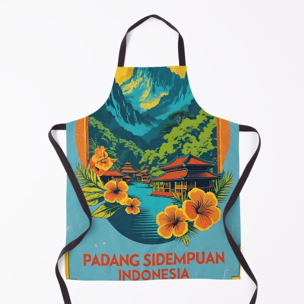 Item preview, Padang Sidempuan Indonesia Vintage Travel Tourism designed and sold by TravelersGems.