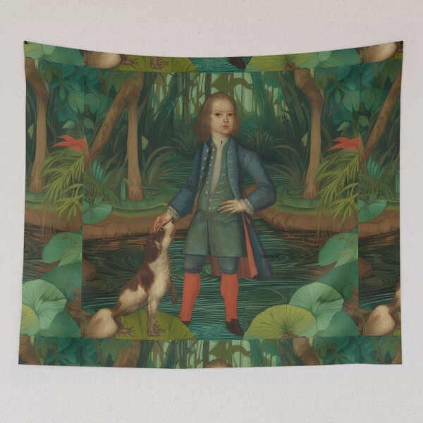 Item preview, A Boy, a Dog, and the Whisper of Time in 1730 - dePace' designed and sold by mrpropcake.