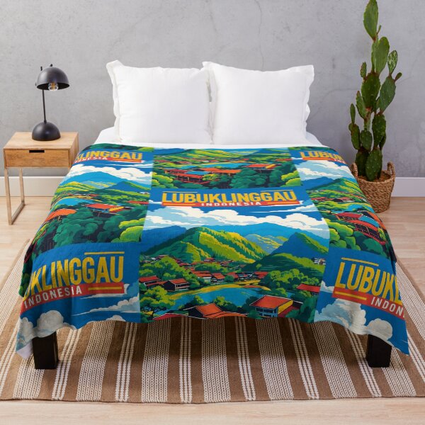 Item preview, Lubuklinggau Indonesia Vintage Travel Tourism designed and sold by TravelersGems.