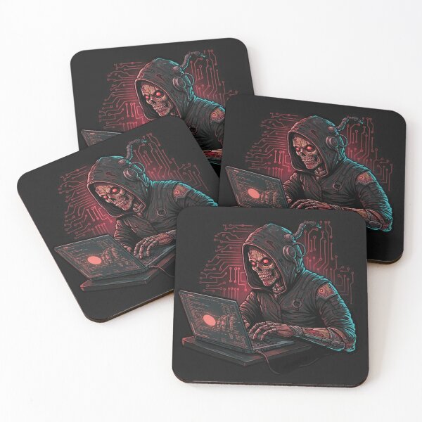 Item preview,  NecroPunk CyberSecurity Pro - Red Death designed and sold by mukraker.